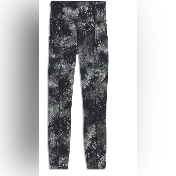 lululemon athletica Pants - Lululemon Fast and Free High-Rise
Crop 23" Pockets Ink Vapor Ice Grey Multi
